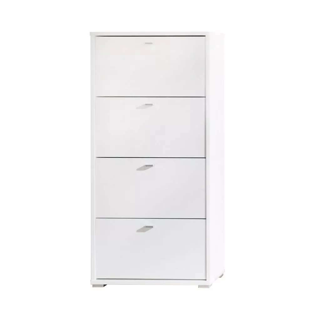 Apavu skapis Anter A04 · Balts · 69 × 25 × 147 cm