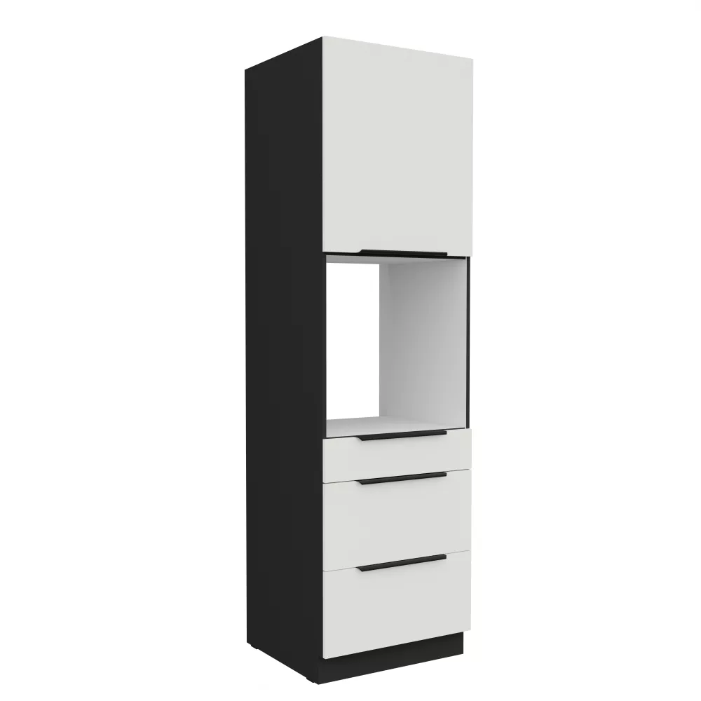 Virtuves skapis Aria White 60 DPS-210 3S1F