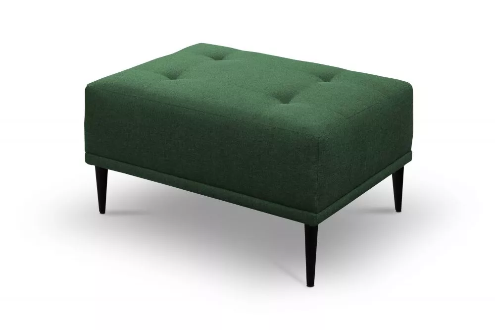 Pufs Rapallo P Standard Auduma numurs: Samoa 06, · Zaļš · 83 × 43 × 63 cm
