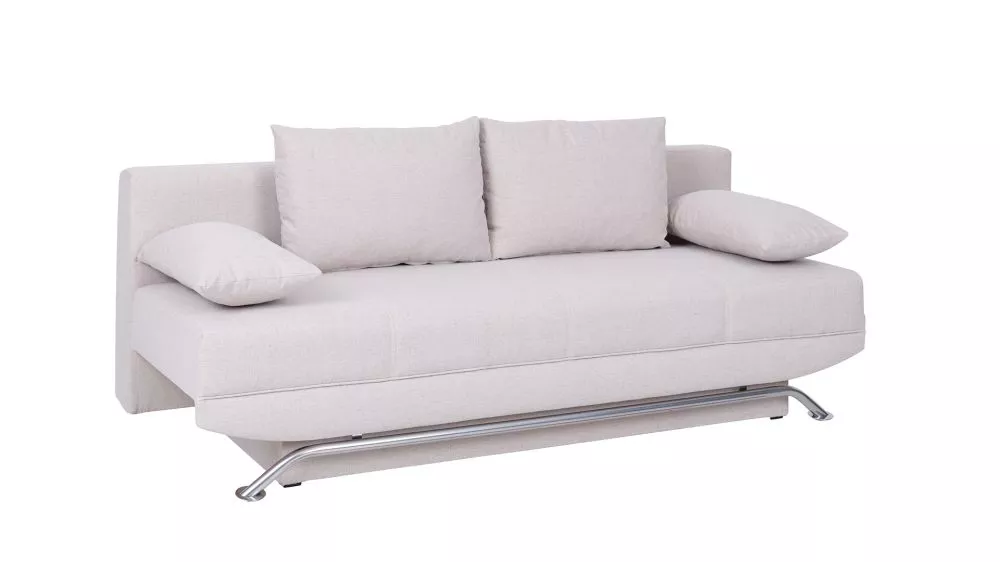Dīvāns Olier 2S Standard · Gaiši bēšs · 100 × 200 × 85 cm