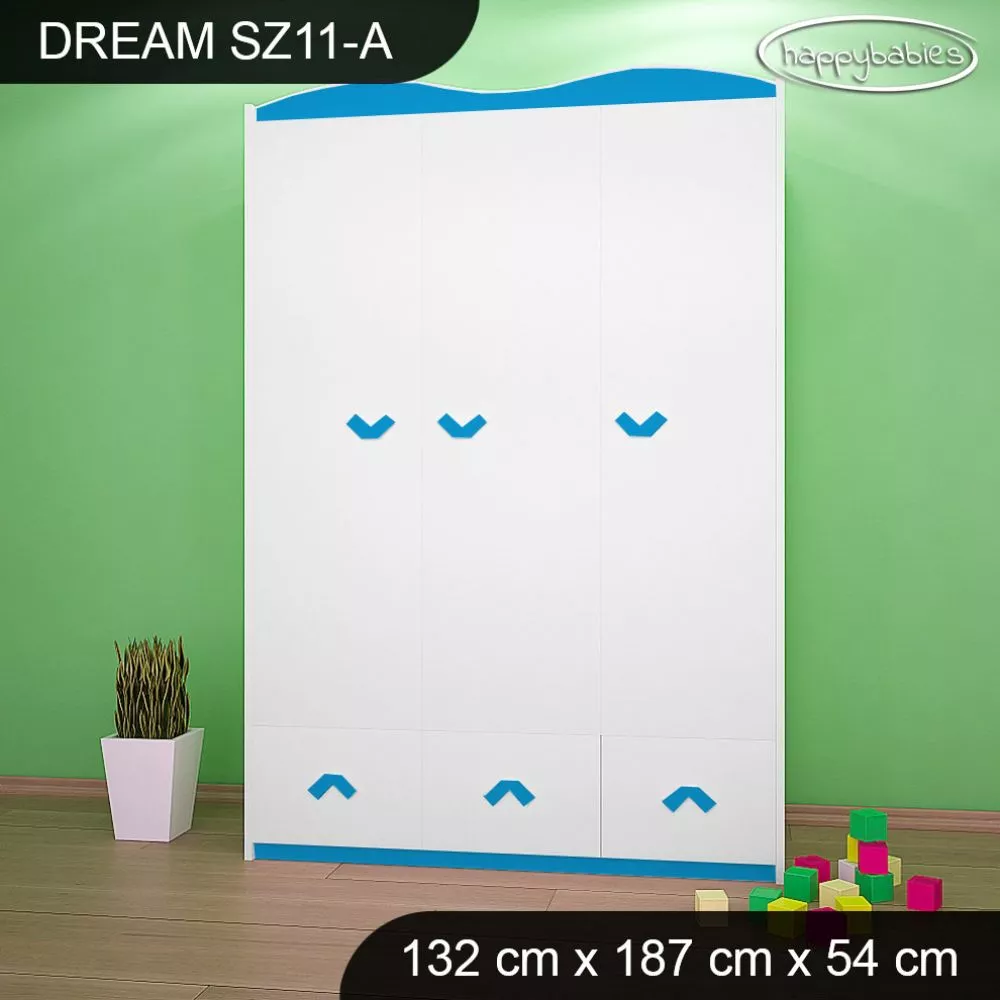Bērnu skapis Dream SZ11-A · 132 × 54 × 187 cm