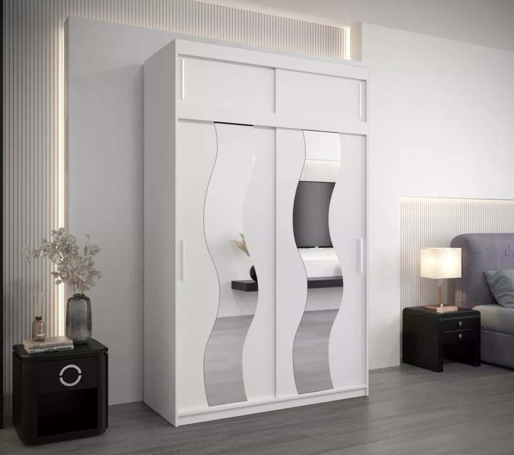 Skapis Sewilla Plus · Balts · 150 × 62 × 240 cm