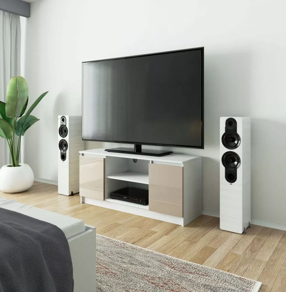 TV tumba RTV 2D1P Gloss · 120 × 40 × 55 cm
