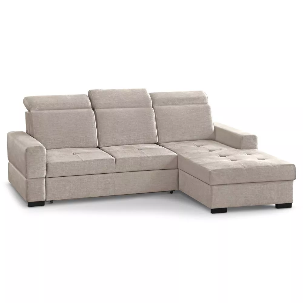 Dīvāns Axel Mini Standard · Bēšs · 180 × 235 × 91 cm