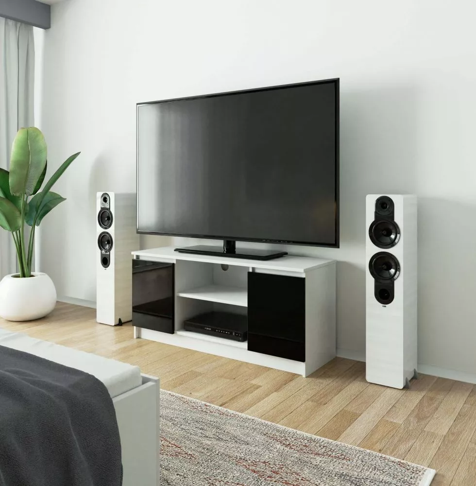 TV tumba RTV 2D1P Gloss · 120 × 40 × 55 cm
