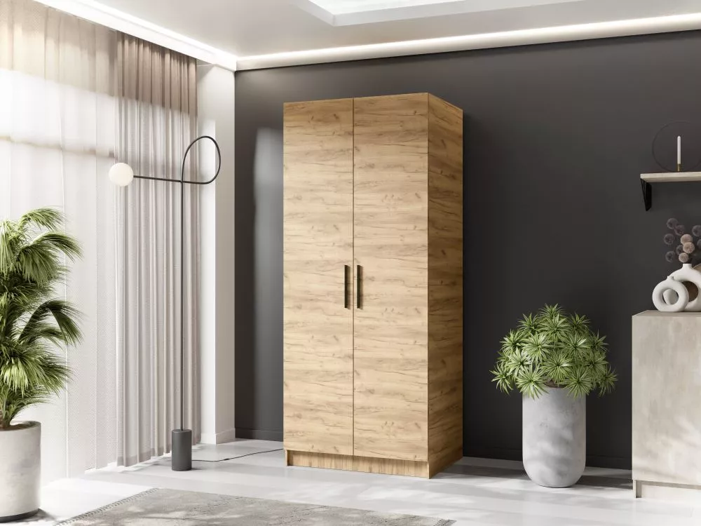 Skapis Gold 2D · 78 × 52.5 × 205 cm