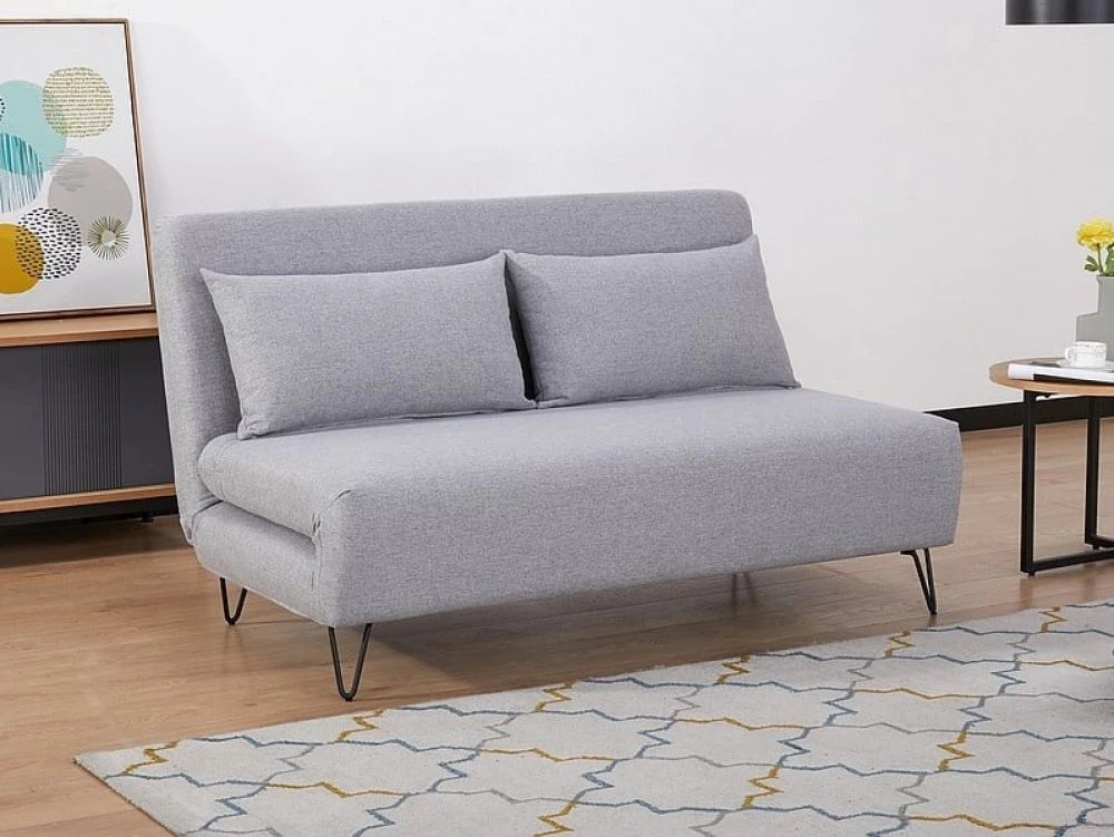 Dīvāns Zenia Comfort Guļamvietas platums: 141 cm, · Pelēks · 141 × 81 cm