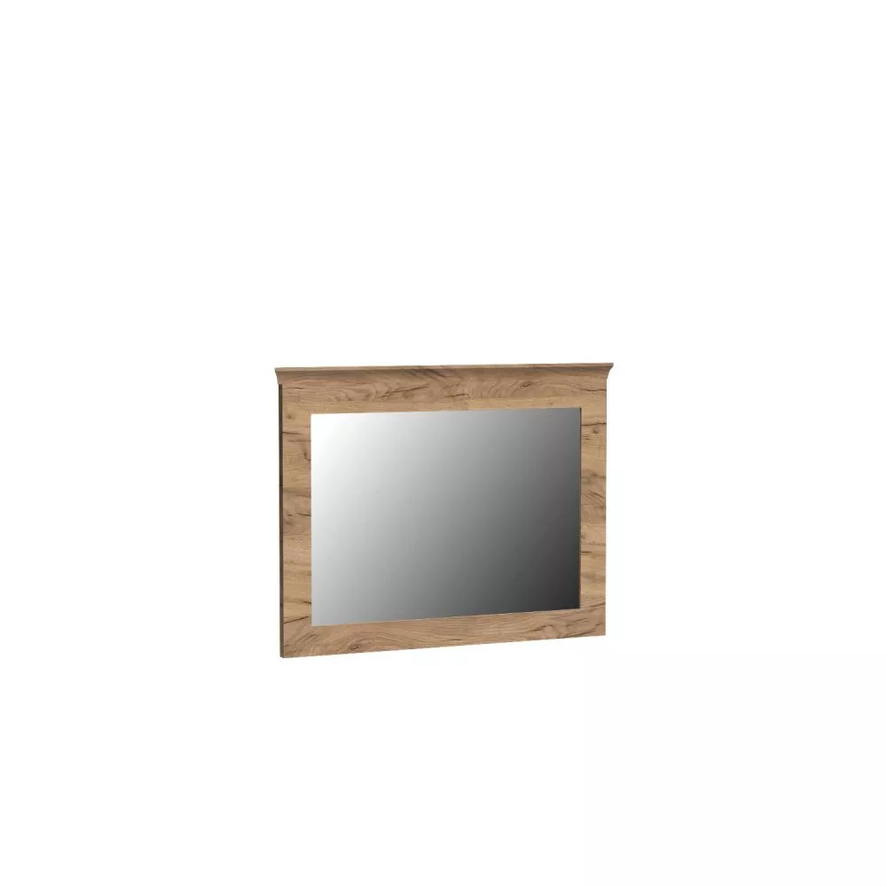 Spogulis Antica A8 · Ozols craft zelts · 126 × 77 cm