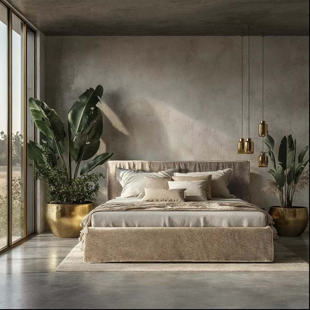 Gulta Monza Standard ar stelāžu Guļamvietas platums: 160 cm, Guļamvietas garums: 200 cm, stelāžas tips: metāla, · Bēšs ·