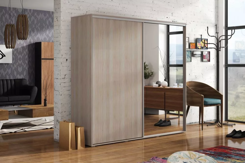 Skapis Modern A20 · Sonoma · 150 × 62 × 215 cm