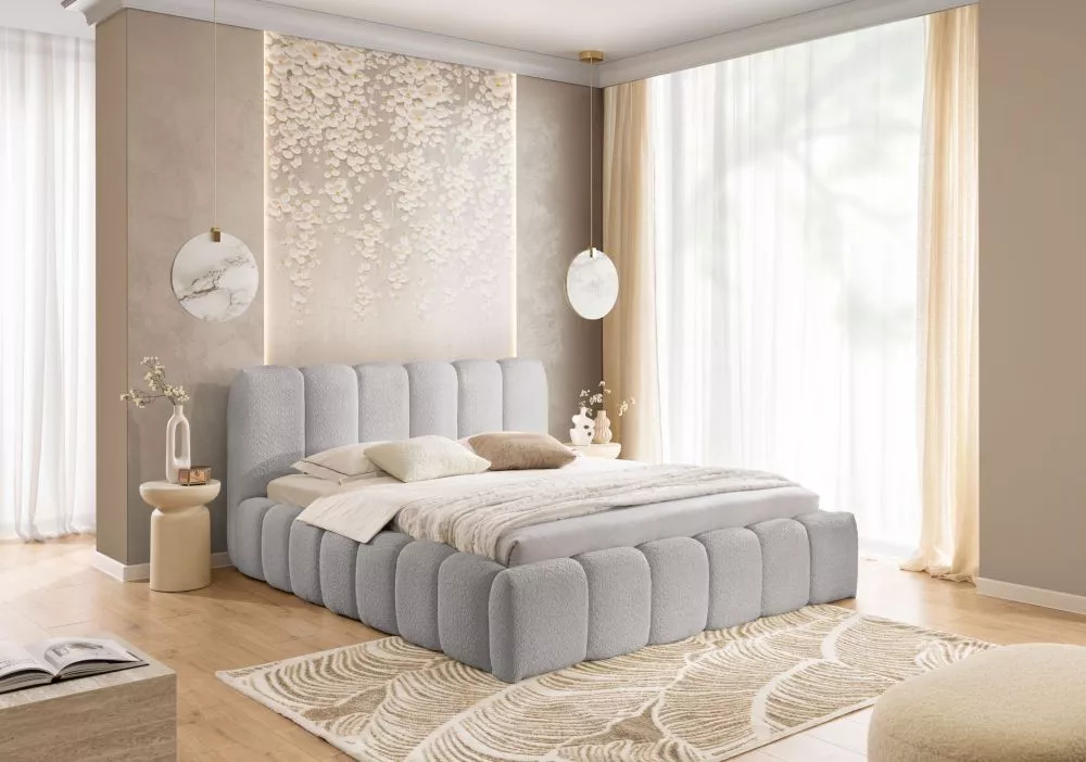 Gulta Micandi Standard ar stelāžu Guļamvietas platums: 160 cm, Guļamvietas garums: 200 cm, stelāžas tips: metāla, · Pelē