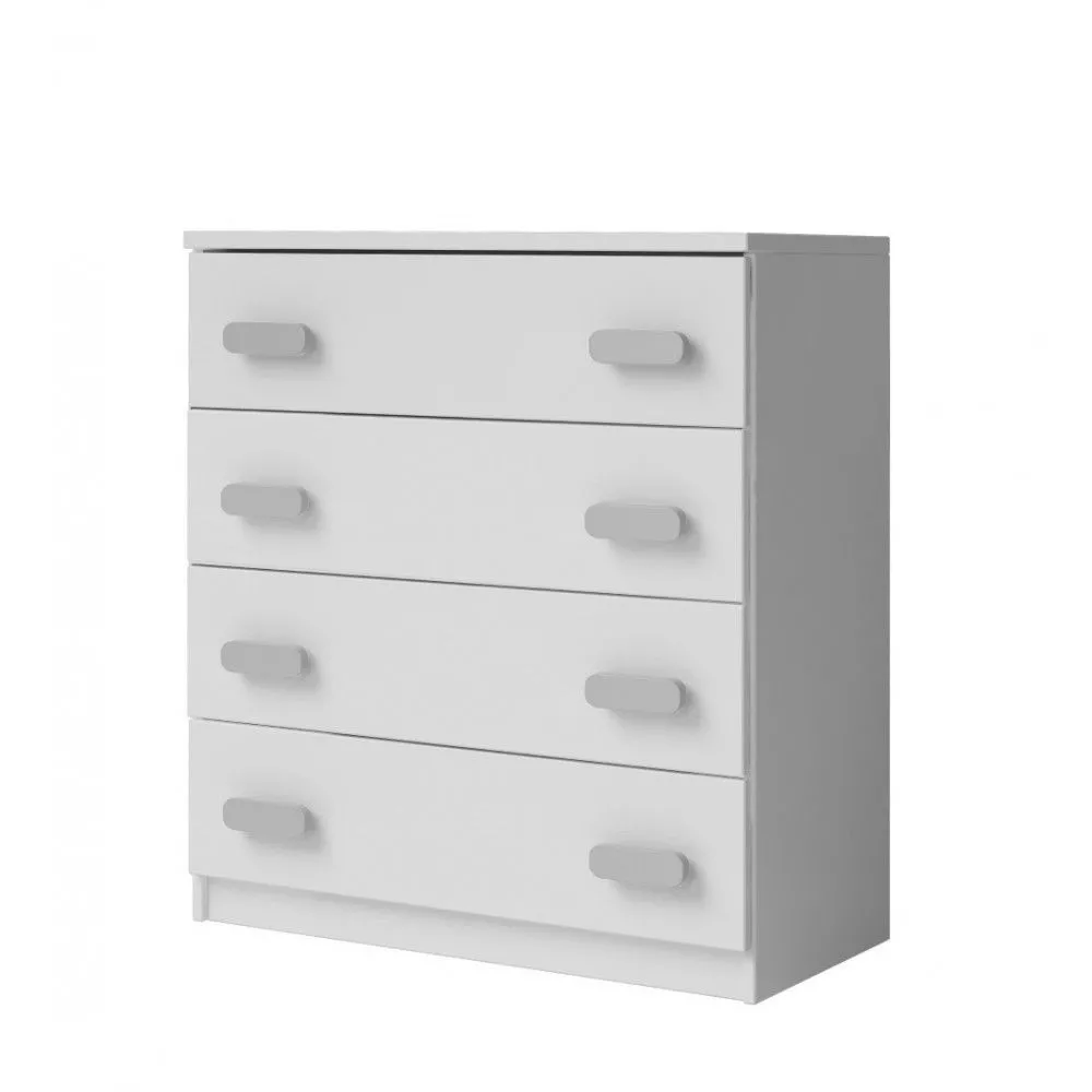 Kumode Smyk White 2 · 80 × 40 × 93 cm
