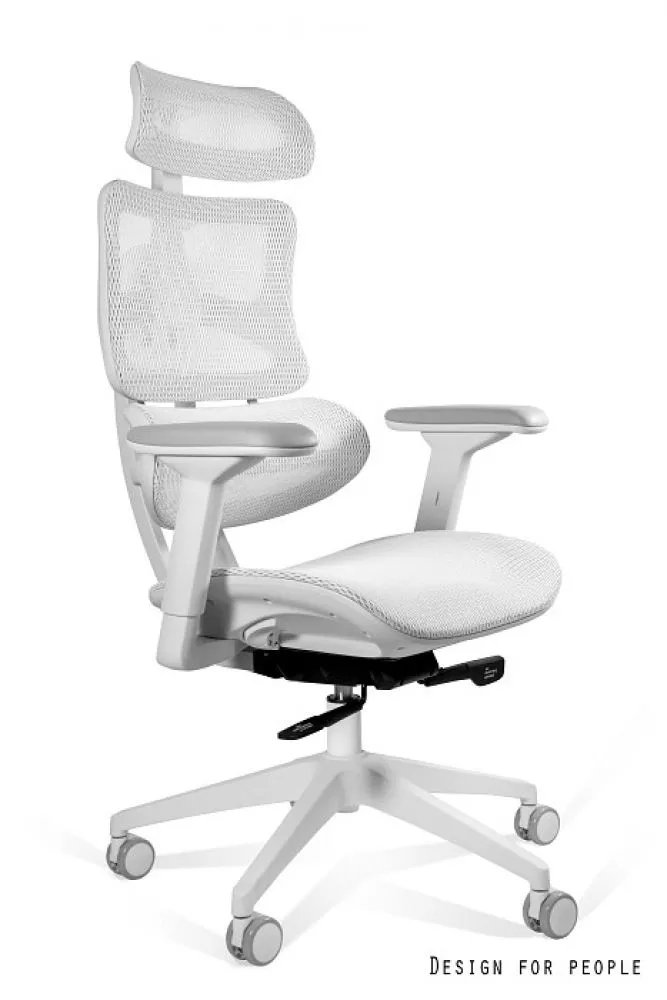 Datorkrēsls Ergotech Sēdvietas platums: 50 cm, · Balts · 72 × 70 × 112 cm