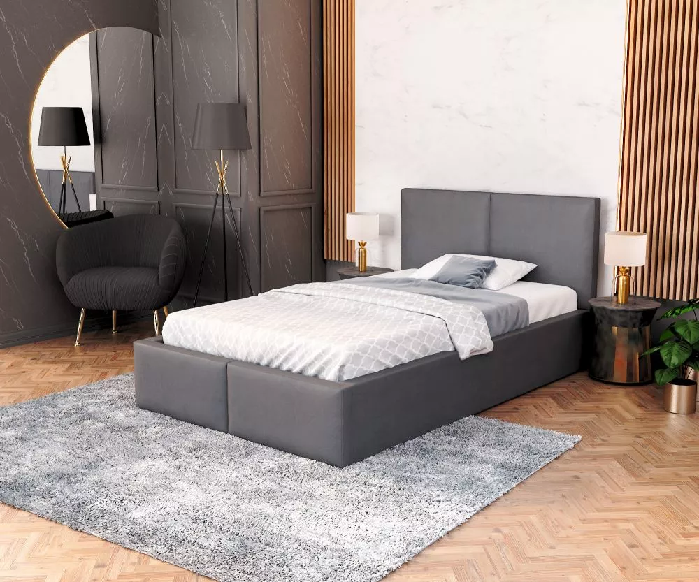 Gulta Fresia Basic Standard ar stelāžu Guļamvietas platums: 120 cm, Guļamvietas garums: 200 cm, stelāžas tips: koka, · G