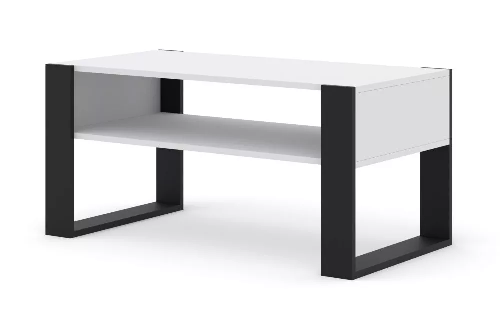 Žurnālgalds Mondi L Korpusa krāsa: balts, · 100 × 53 × 47.5 cm
