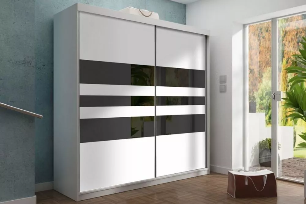 Skapis Top 17 ar LED · Balts · 200 × 62 × 200 cm