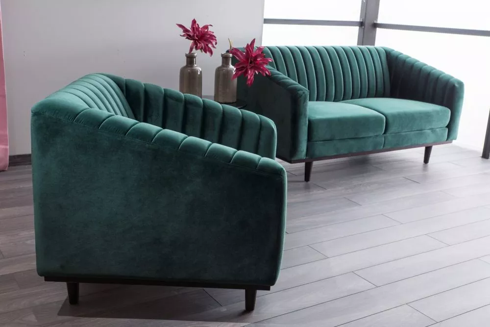Mīksts krēsls Asprey 1 Velvet · Tumši zaļš · 83 × 60 × 78 cm