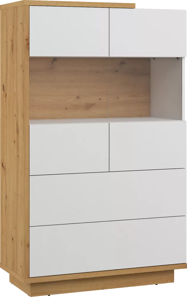 Sekcija Hybrid HYB-28 Korpusa krāsa: ozols artisan, · 90 × 40 × 147 cm