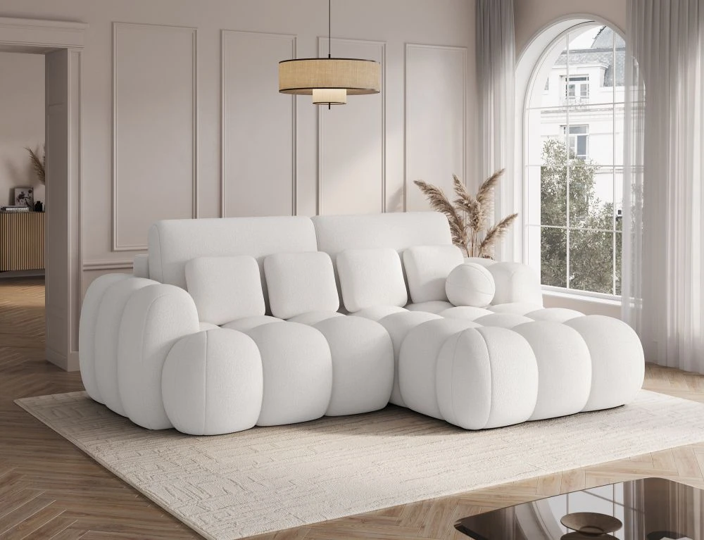 Dīvāns Covelion Standard · Balts · 167 × 260 × 105 cm