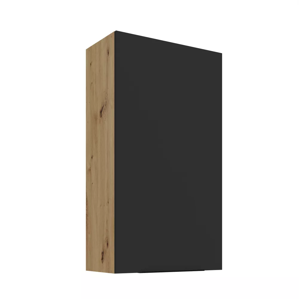 Virtuves skapis Aria Black 60 G-108 1F