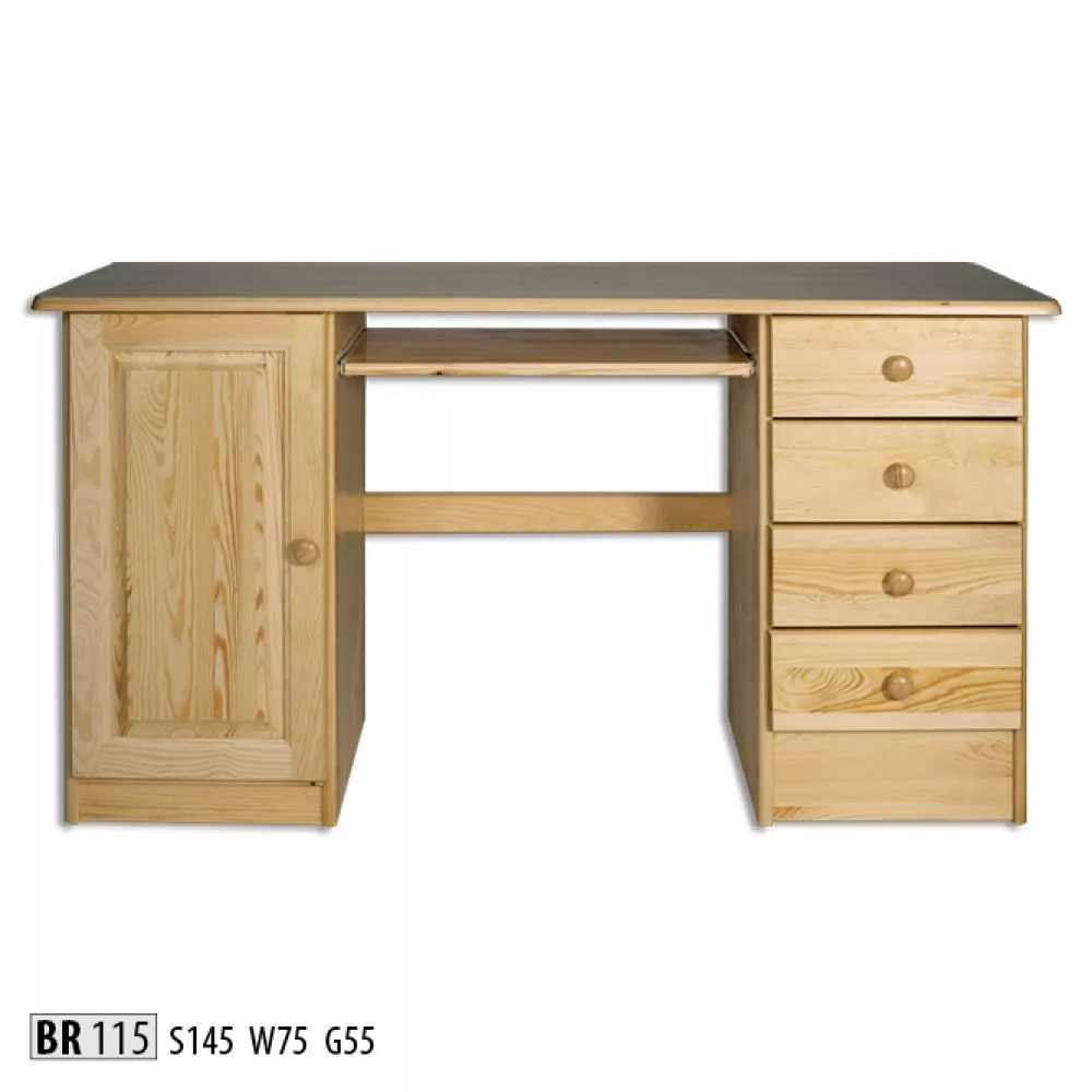 Galds BR 115 · Priede · 145 × 75 × 55 cm