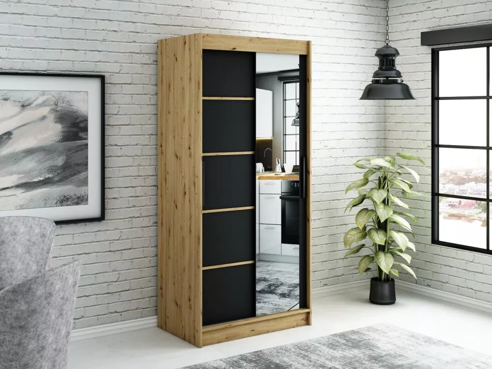 Skapis Leto V2 · 100 × 62 × 200 cm
