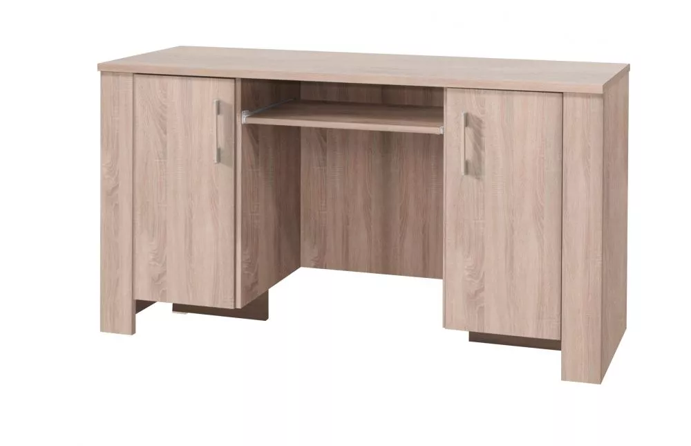 Galds Cezar 17 P · Ozols sonoma · 55 × 77 × 140 cm