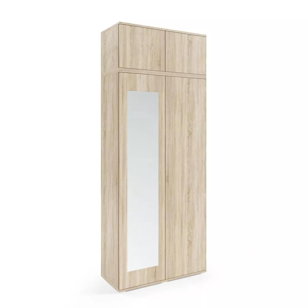 Skapis Amelia 90 L Premium Lux · 90 × 40 × 225 cm