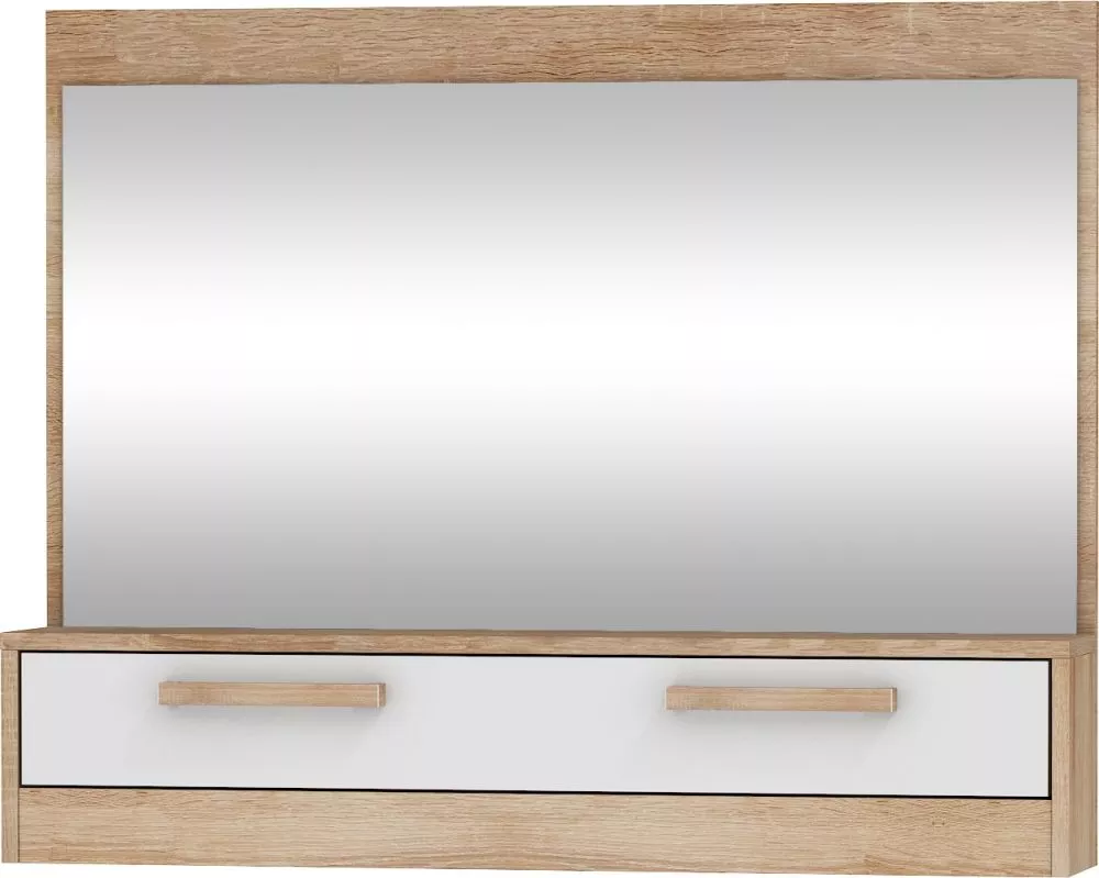 Spogulis Maximus MXS 14 · Sonoma + balts spīdums · 100 × 6.2 × 79.6 cm