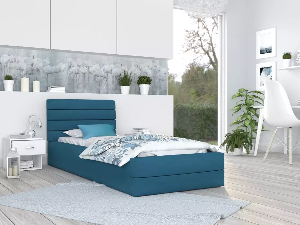 Gulta Virginia Premium Standard ar stelāžu Guļamvietas platums: 90 cm, Guļamvietas garums: 200 cm, stelāžas tips: metāla