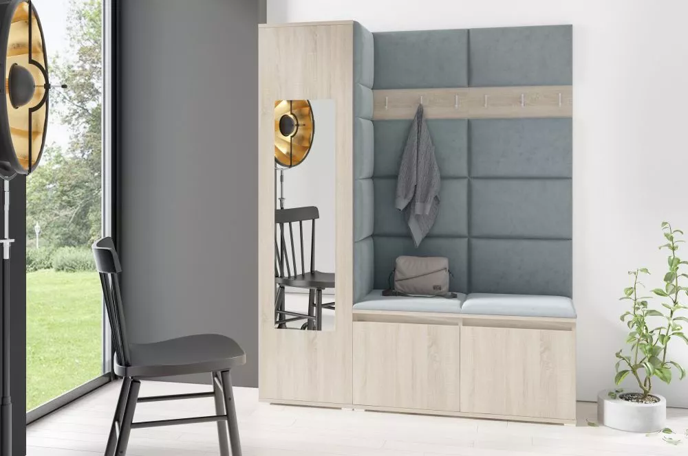 Apavu plaukts Emi 14 Trinity Korpusa krāsa: sonoma, · 145 × 185 × 40 cm