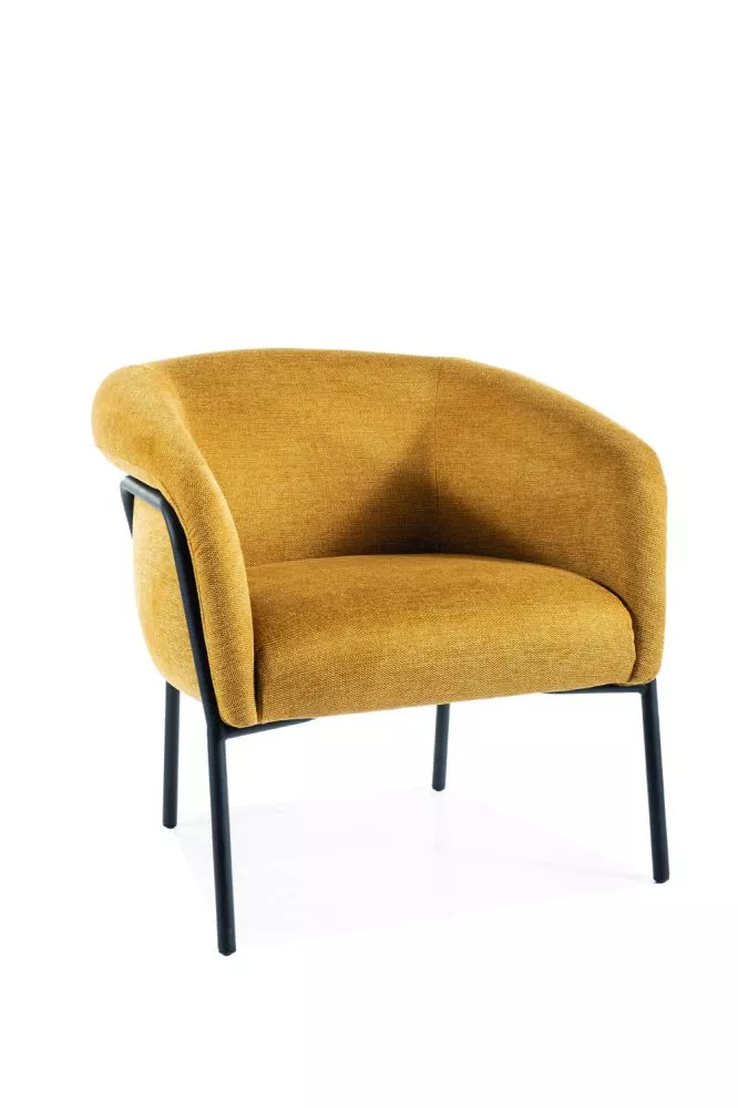 Krēsls Clover Brego · Dzeltens · 71 × 69 × 68 cm
