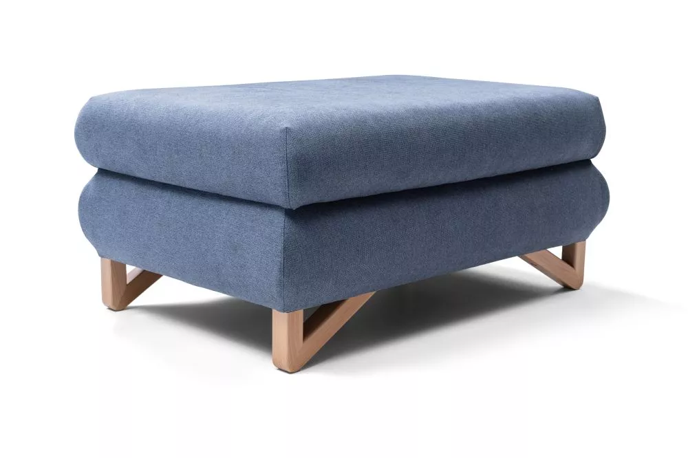 Pufs Avesta P standard Auduma numurs: Avra 14, · Zils · 95 × 43 × 63 cm