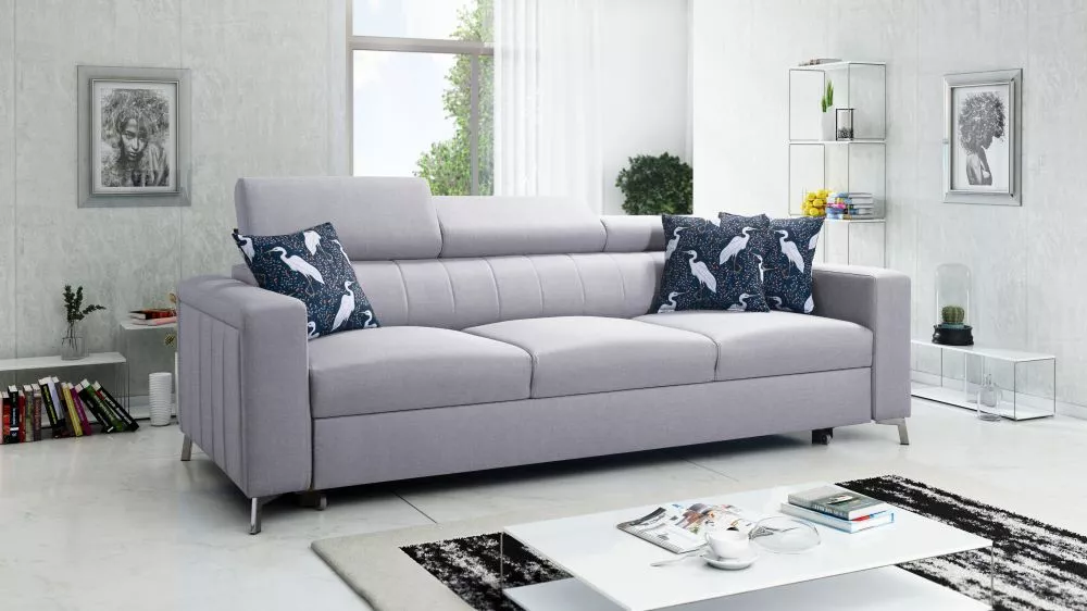 Dīvāns Baltico Sofa Standard · Gaiši pelēks · 99 × 236 × 83 cm
