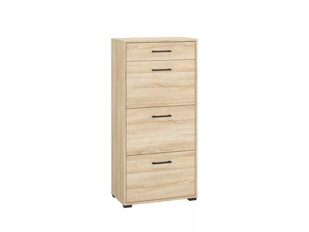 Apavu plaukts Caro 14 · Sonoma · 60 × 126 × 34 cm