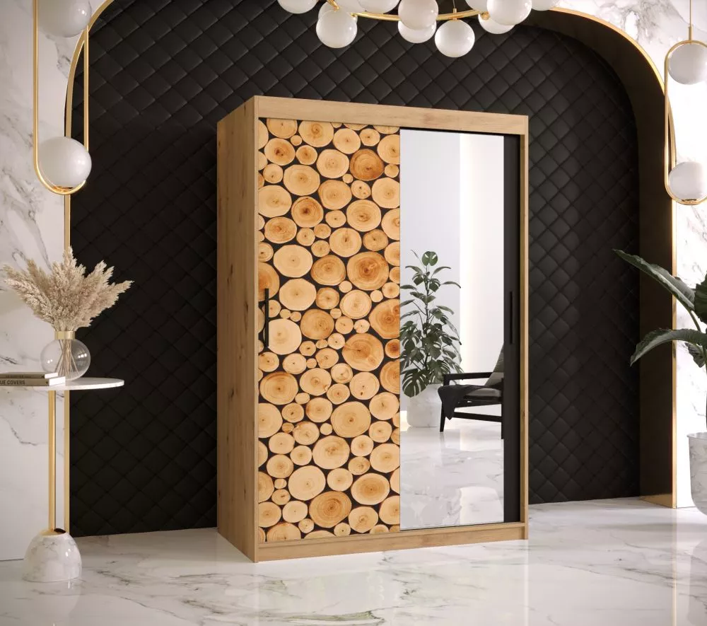 Skapis Sosna 2 · 120 × 62 × 200 cm