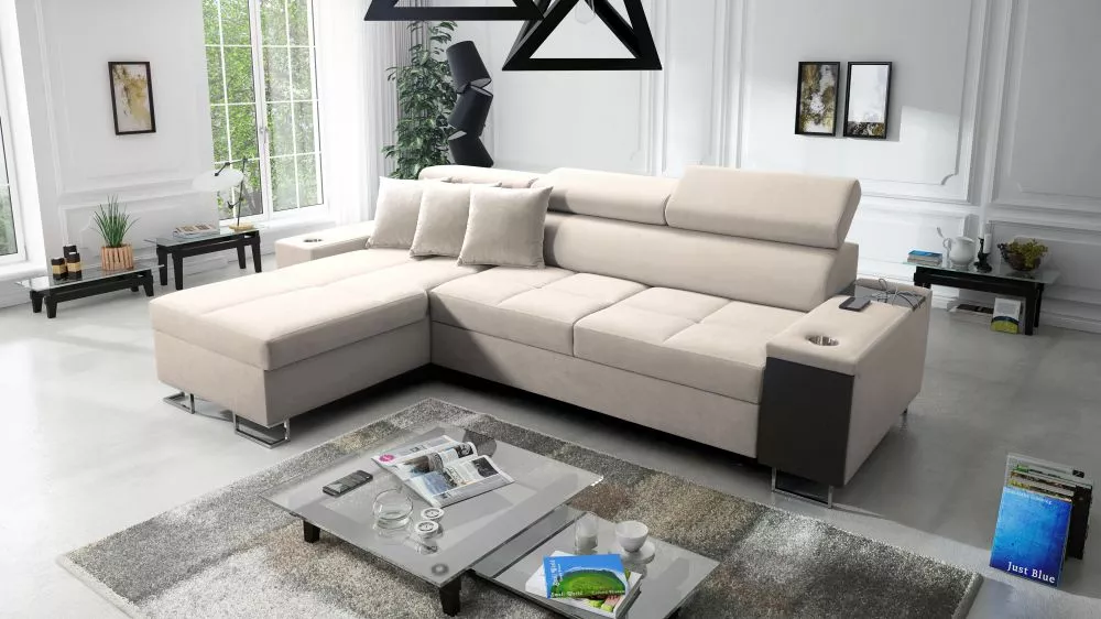 Dīvāns Morena 1 Mini Standard · Bēšs · 170 × 272 cm