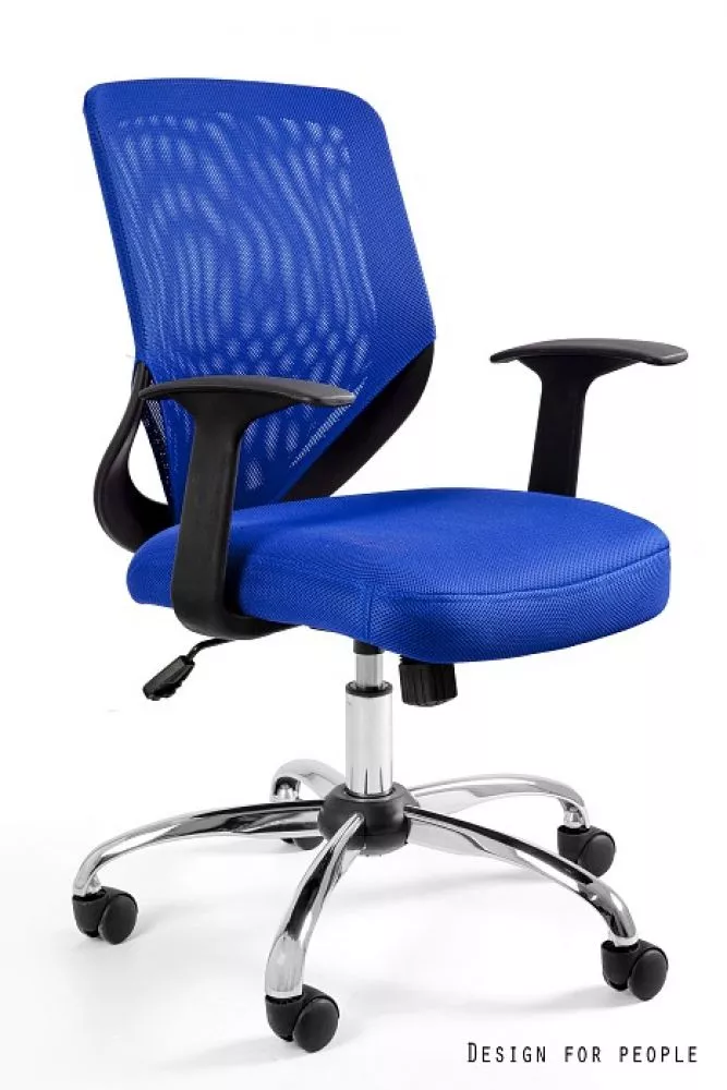 Datorkrēsls Mobi Sēdvietas platums: 49 cm, · Zils · 62 × 49 × 92 cm