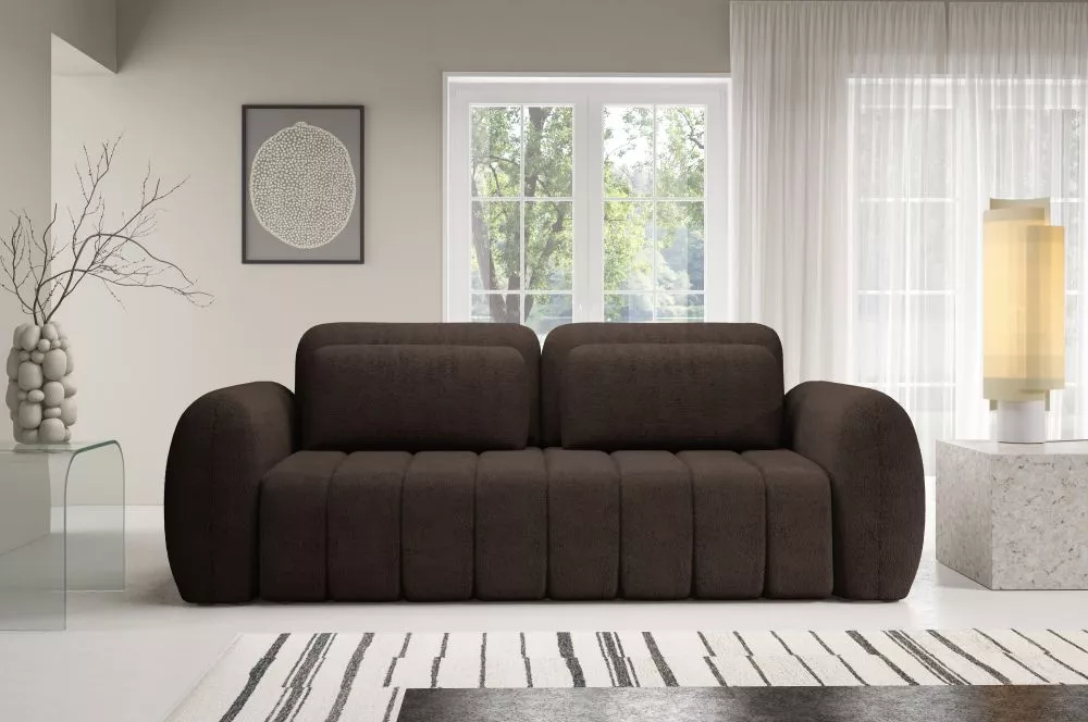 Dīvāns Contii Standard · Brūns · 110 × 266 × 95 cm
