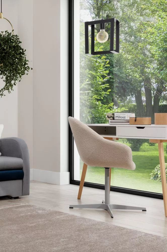 Lampa Giorri 1 veids: piekaramā, · Melns · 24 × 18 × 120 cm