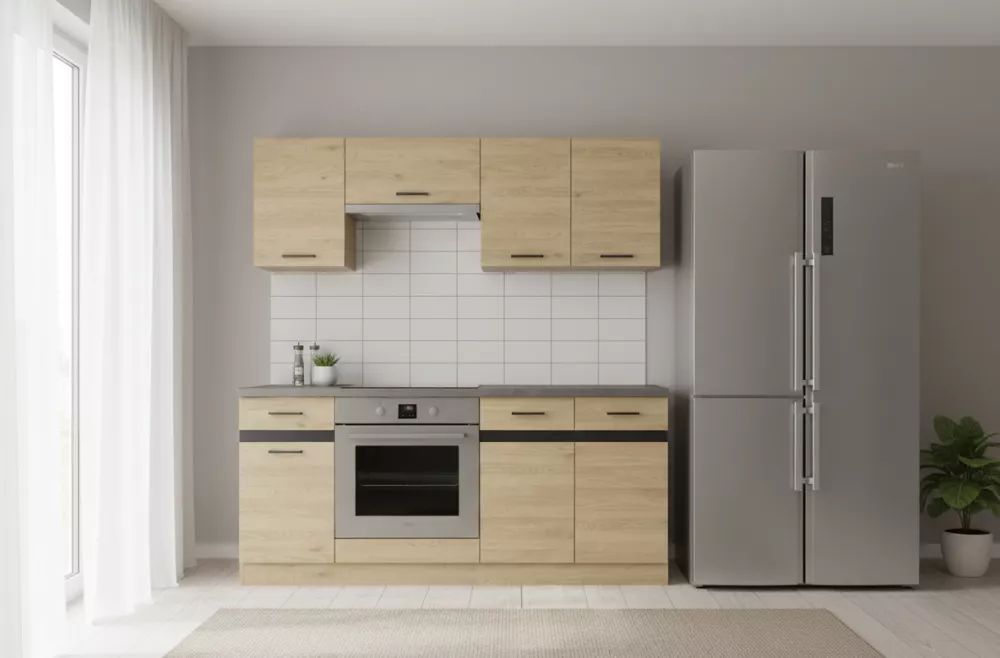 Virtuves komplekts Junona Line 180 Materiāls : MDF + LKSP plātne,