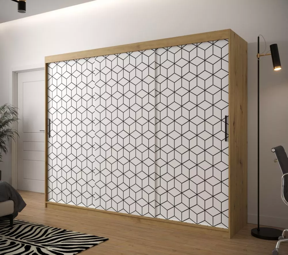 Skapis Plaster 1 · 250 × 62 × 200 cm