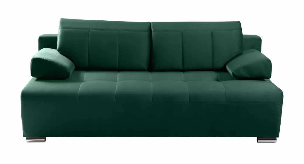 Dīvāns Grado standard Atvēršanas puse: Kronos 19, · Zaļš · 98 × 200 × 90 cm