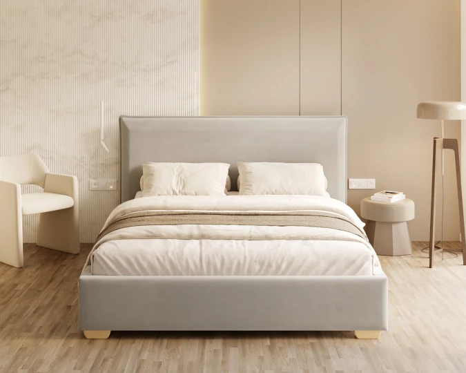Gulta Perfetto Standard ar stelāžu Guļamvietas platums: 140 cm, Guļamvietas garums: 200 cm, stelāžas tips: metāla, · Gai