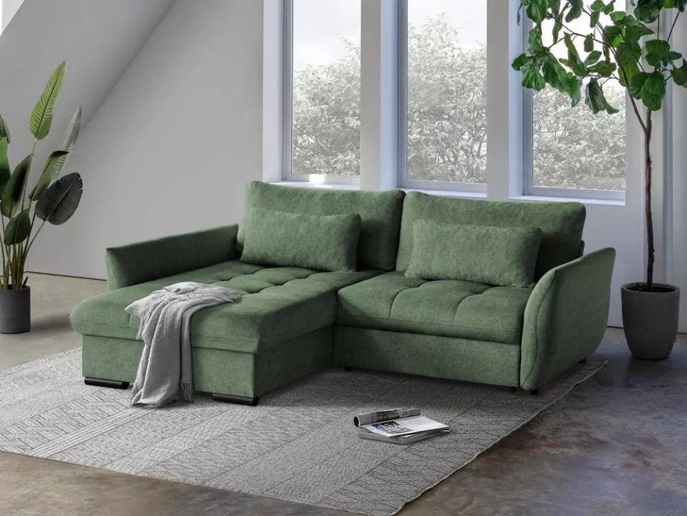 Dīvāns Cafu Premium standard · Zaļš · 194 × 240 × 91 cm