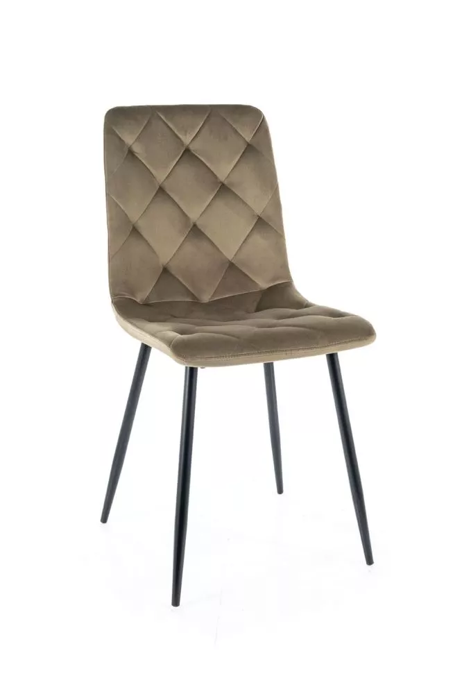 Krēsls Jerry Velvet · Olīvu · 91 × 45 × 52 cm
