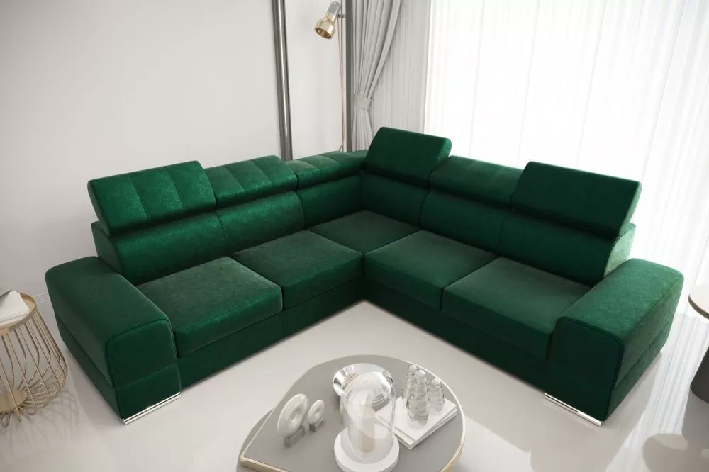 Dīvāns Royal Max Standard · Zaļš · 286 × 286 × 79 cm