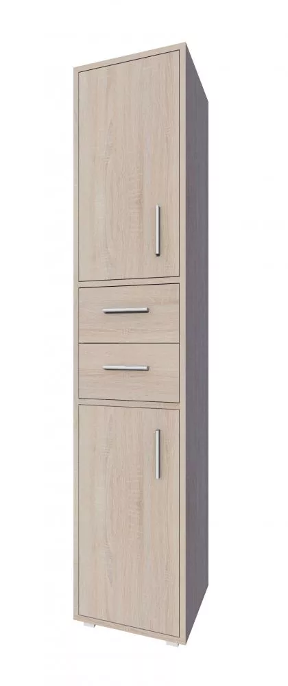 Plaukts Biurowy B-R9 · Ozols sonoma · 40 × 194 × 40 cm