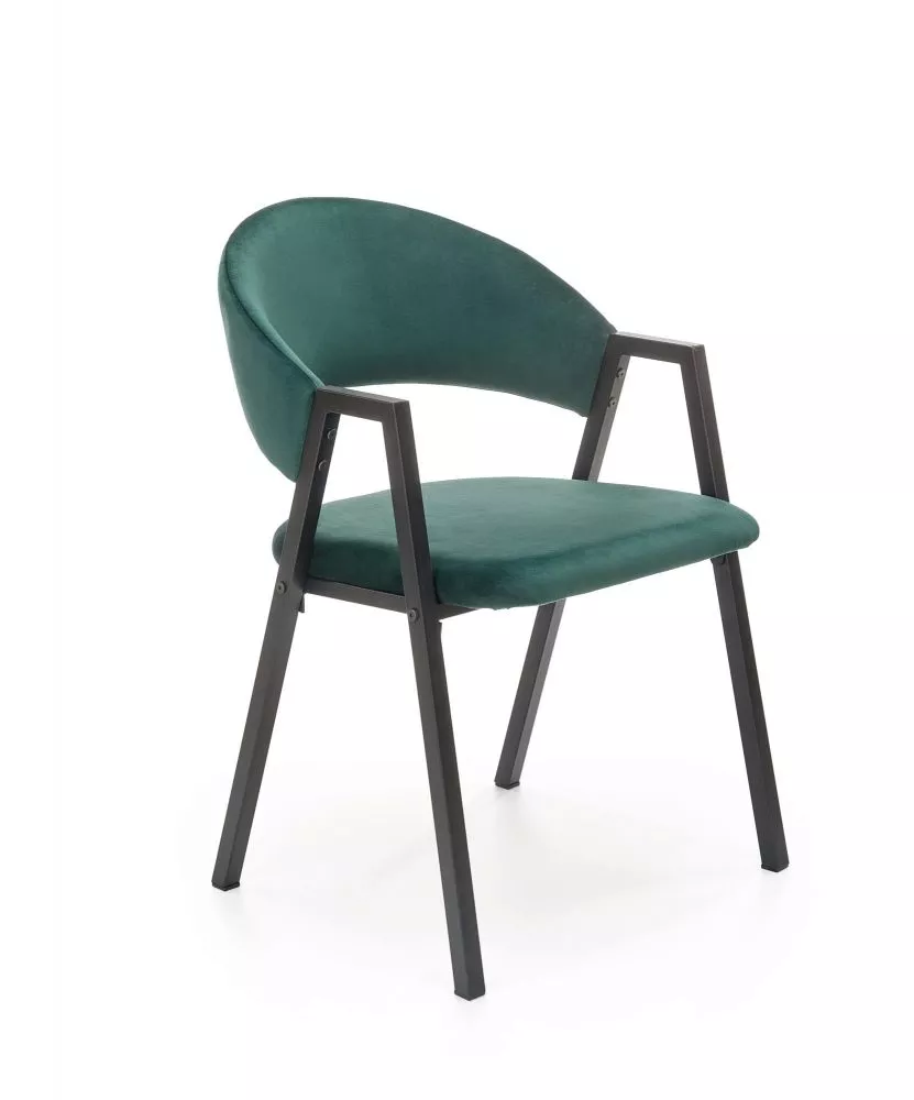 Krēsls K-473 · Zaļš · 82 × 54 × 58 cm
