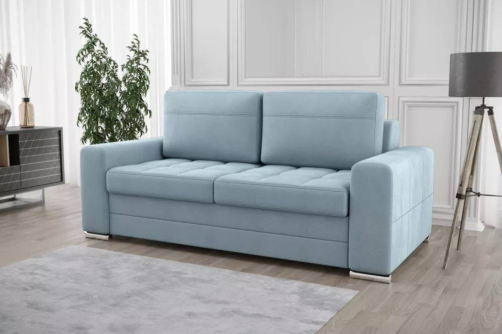 Dīvāns Verona 2 Sofa Standard · Gaiši zils · 100 × 167 × 82 cm